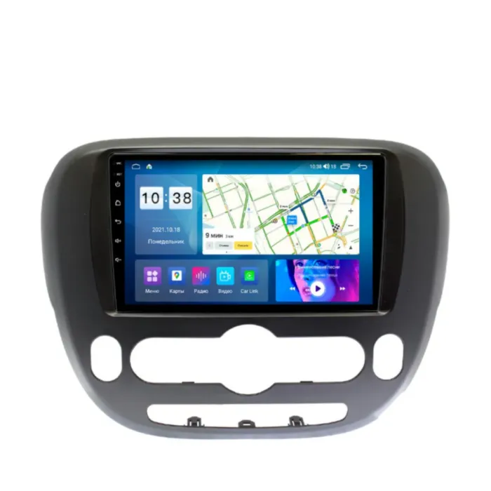 Магнитола для Kia Soul 2013-2019 Parafar (cо встроенным модулем для подключения камер 360) на Андроид 13 PF526T2XHD360