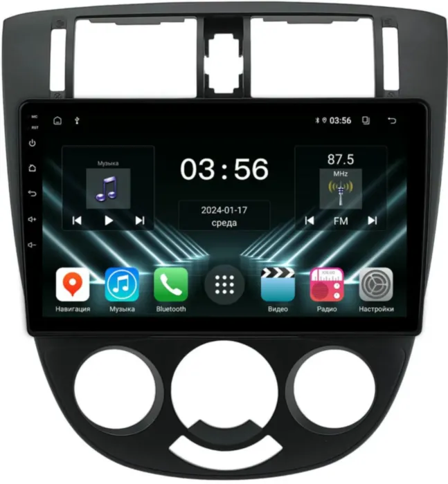 FarCar для Chevrolet Lacetti седан на Android (DX3044/3086M черная кондей)