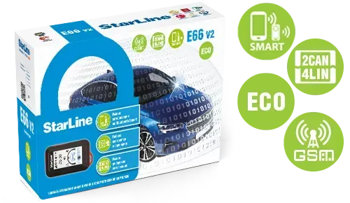 StarLine E66 v2 GSM ECO