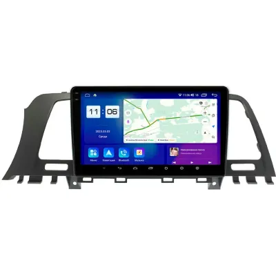 Магнитола для Nissan Murano 2011-2014 Parafar (cо встроенным модулем для подключения камер 360) на Андроид 13.0 PF679LUX3U2K360