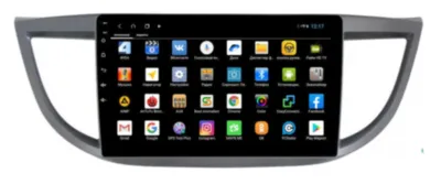 Магнитола для Honda CR-V 4 2012-2015 Parafar (cо встроенным модулем для подключения камер 360) на Андроид 13 PF983XHD360