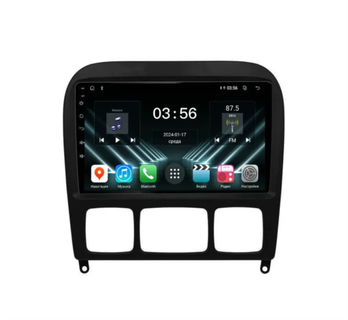 FarCar для Mercedes Benz S-class на Android (DX220M)