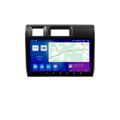 Магнитола для Toyota Land Cruiser 8 J70 2023-2024 черная матовая Parafar на Андроид 13.0 PF416LUX1U2K