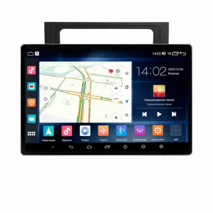 Магнитола для VW Touran 2010-2015 Parafar (cо встроенным модулем для подключения камер 360) на Андроид 13.0 PF631T1LUX113u2kAIR360