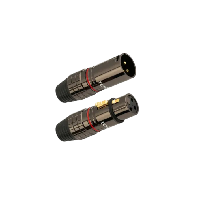 Tchernov Cable XLR Plug Standard NG male/female pair (Red)