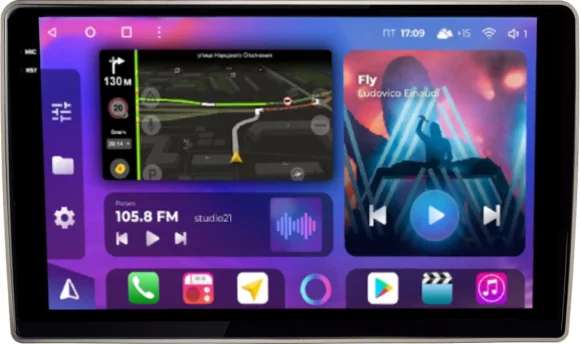 FarCar s400 2K для Nissan X-Trail на Android (BX3068M)