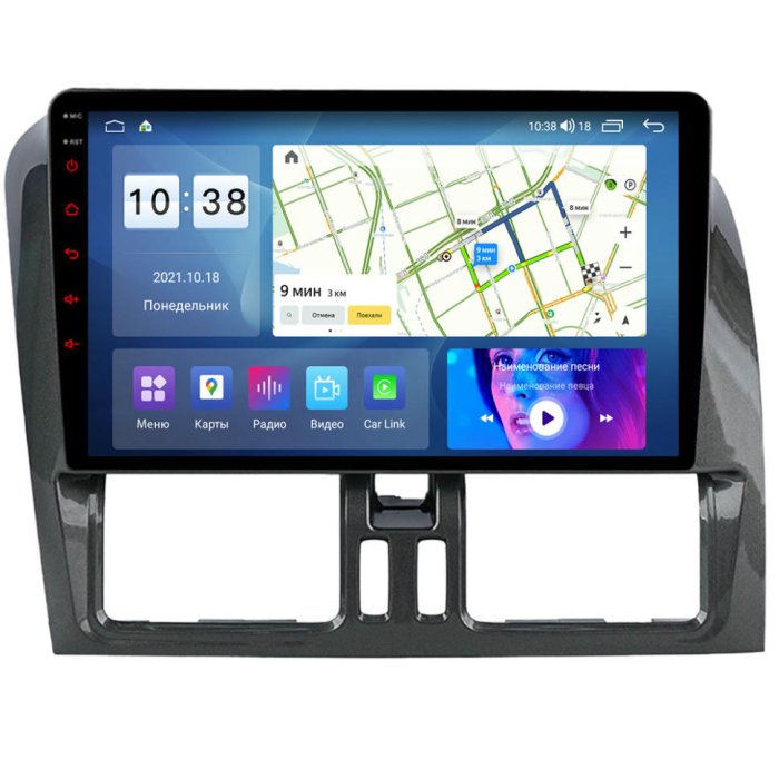 Магнитола для Volvo XC60 2008-2013 Parafar на Андроид 13.0 PF189UHD