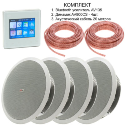 AVEL AVS135 + 4xAV800CS + 2xAV10AC