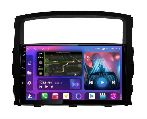 FarCar s400 для Mitsubishi Pajero на Android (TM1009M)