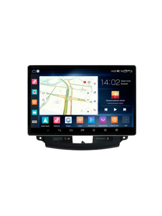 Магнитола для Mitsubishi Outlander XL 2006-2012 Parafar (cо встроенным модулем для подключения камер 360) на Андроид 13.0 PF056LUX113u2kAIR360