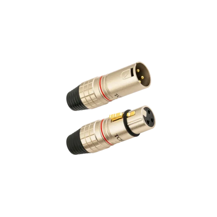 Tchernov Cable XLR Plug Special NG male/female pair (Red)