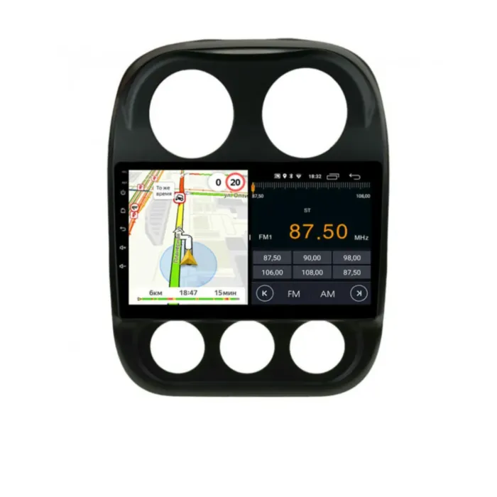 Магнитола для Jeep Compass 2014 Parafar на Андроид 13.0 PF998U2K