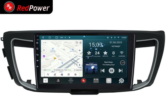 RedPower 70690TOP для Honda Accord 9 (09.2012-2018) для комплектации с 2 дисплеями