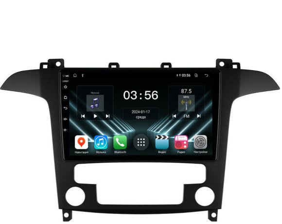 FarCar для Ford S-MAX на Android (DX3028M климат)