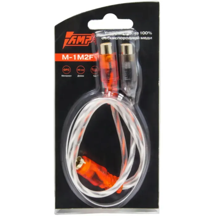 AMP M-1M2F RCA-Разветвитель 1ПАПА-2МАМА