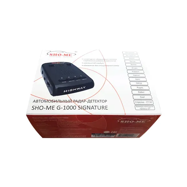 SHO-ME G1000 Signature