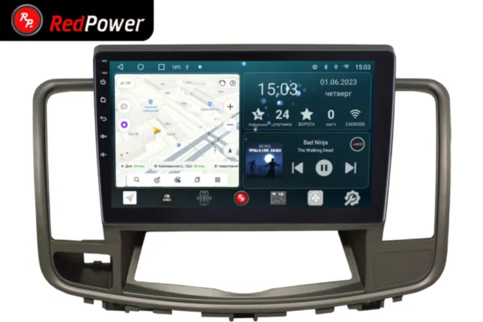 RedPower 70300C для Nissan Teana J32 с цветным дисплеем (02.2008-02.2014)