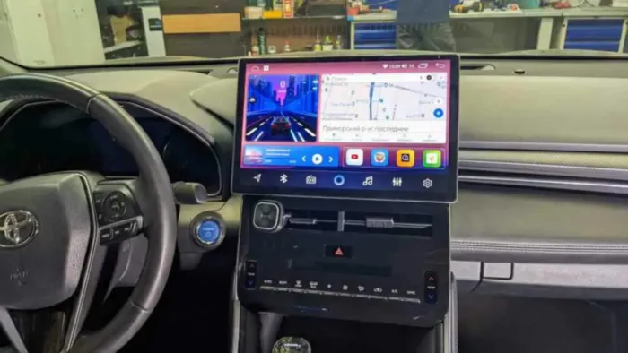 Магнитола для Toyota Camry 2021+ для авто с китайского рынка Parafar на Андроид 13.0 PF56513u2kAIR