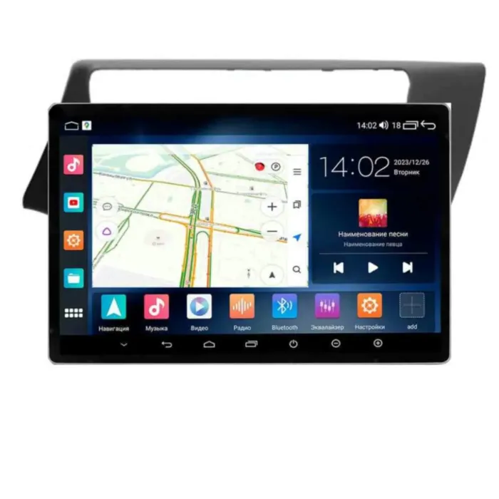 Магнитола для Beijing X55 2015-2016 Parafar (cо встроенным модулем для подключения камер 360) на Андроид 13.0 PF521LUX113u2kAIR360