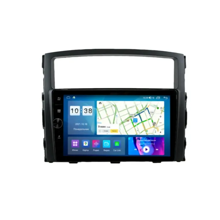 Магнитола для Mitsubishi Pajero 4 2006+ Parafar на Андроид 12.0 PF458LHDAV