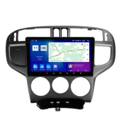 Магнитола для Hyundai Matrix 2001-2010 Parafar (cо встроенным модулем для подключения камер 360) на Андроид 13.0 PF551LUX1U2K360