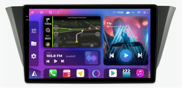 FarCar s400 2K для IVECO Daily на Android (XXL3004M)