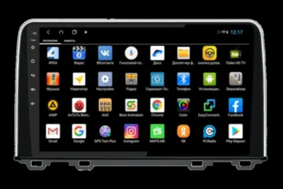 Магнитола для Honda CR-V 5 2017+ Parafar (cо встроенным модулем для подключения камер 360) на Андроид 13 PF008T1XHD360