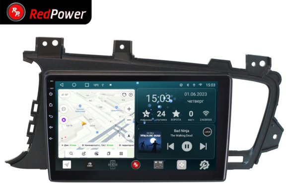 RedPower 70091 для KIA Optima 3-поколение TF (02.2010-12.2013) без штатного дисплея
