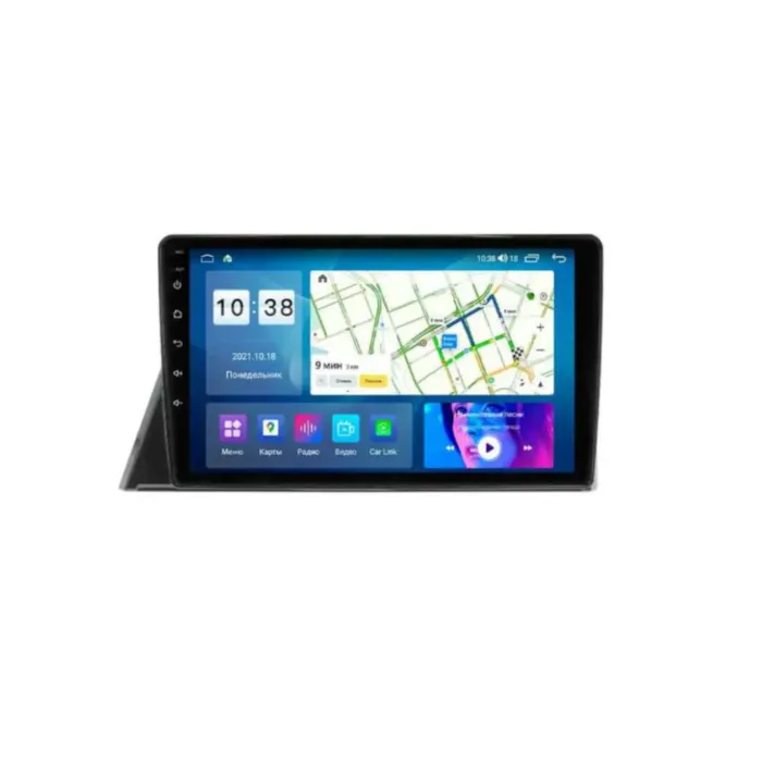 Магнитола для Toyota Sienta 2 XP170 2018-2022 правый руль Parafar (cо встроенным модулем для подключения камер 360) на Андроид 13.0 PF472LUX1XHD360