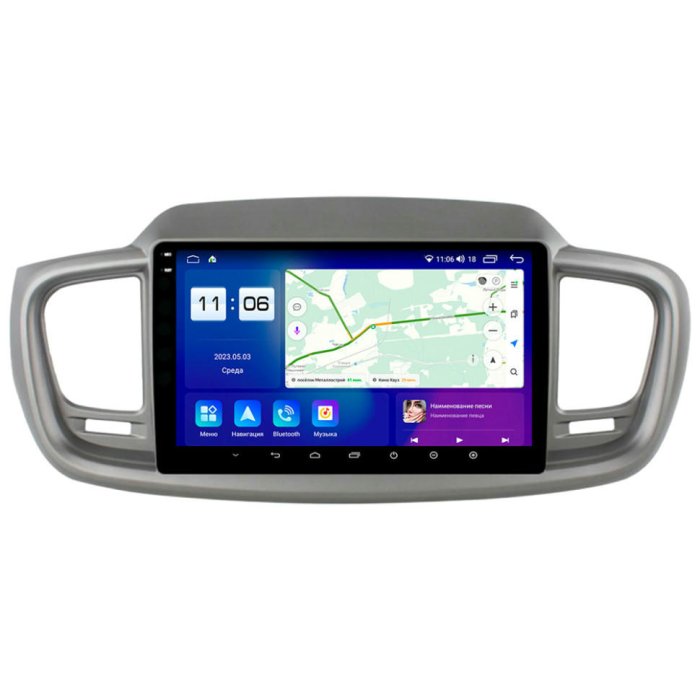 Магнитола для Kia Sorento Prime 2015+ Parafar (cо встроенным модулем для подключения камер 360) на Андроид 13.0 PF223LUX1U2K360