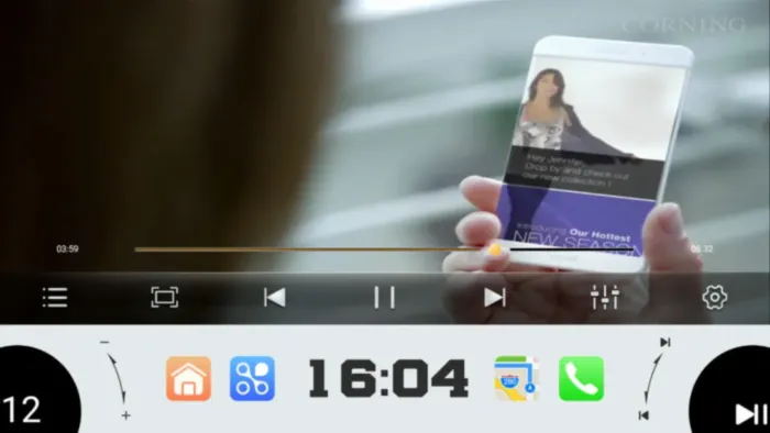 Магнитола для Geely Emgrand X7 2013+ Parafar на Андроид 10.0 PF610rnfAIR