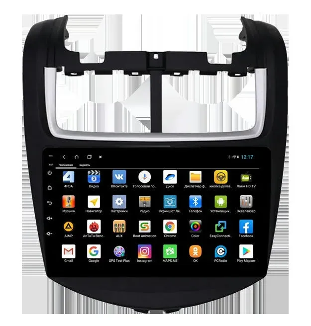 Магнитола для Chevrolet Aveo 2015+ Parafar (cо встроенным модулем для подключения камер 360) на Андроид 13 PF972XHD360