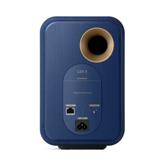 KEF LSX II Cobalt Blue + S1 Floor Stand