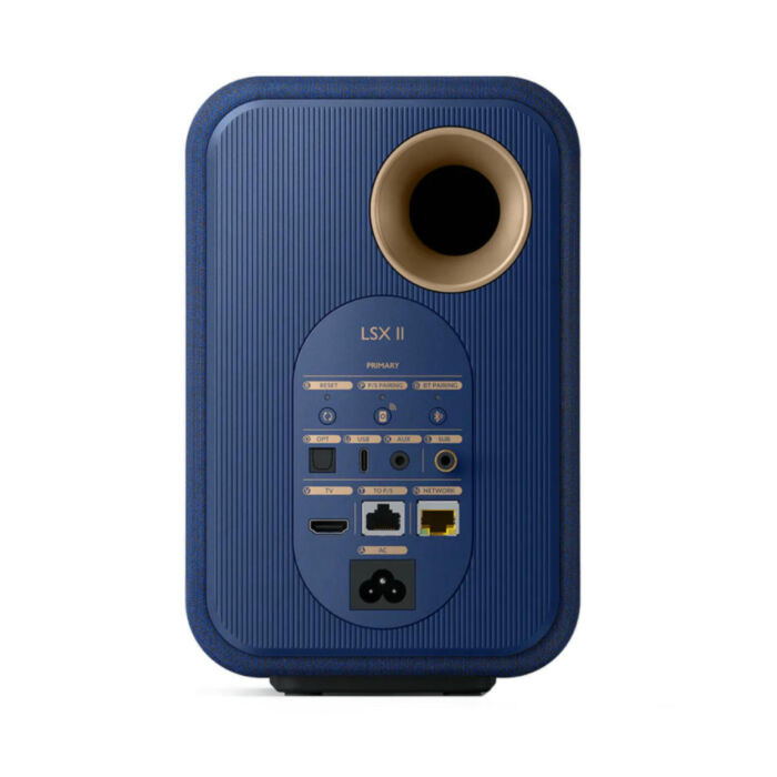 KEF LSX II Cobalt Blue + S1 Floor Stand