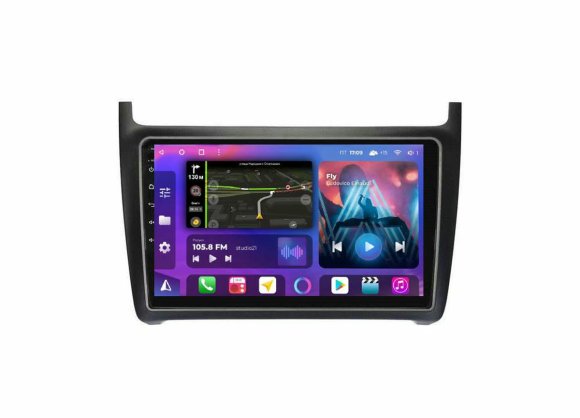 FarCar s400 для VW Polo на Android (TM910M черная)
