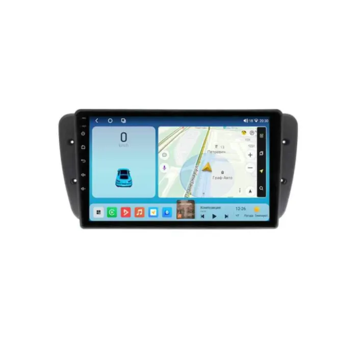 Магнитола для Seat Ibiza 6J 2008-2015 Parafar на Андроид 14.0 PF444LUX1THD