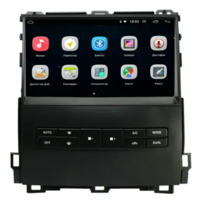 Магнитола для Toyota Land Cruiser Prado 120/Lexus GX 2002-2009 любая комплектация Parafar на Андроид 11.0 PF456T1LUX2Lite