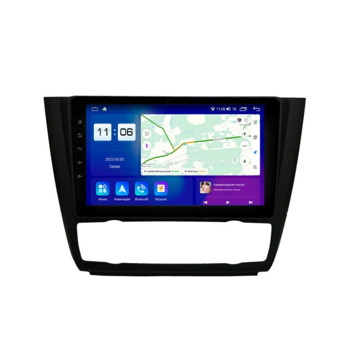 Магнитола для BMW 1 серия кузов E81/E87 2008-2012 Parafar на Андроид 13.0 PF394UHD