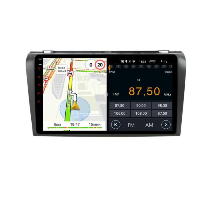 Магнитола для Mazda 3 2004-2009 Parafar на Андроид 13.0 PF161UHD