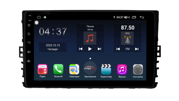 FarCar s400 для Volkswagen на Android (TG1081R)
