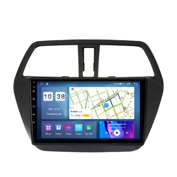 Магнитола для Suzuki SX-4 2014+ Parafar на Андроид 11.0 PF125Lite