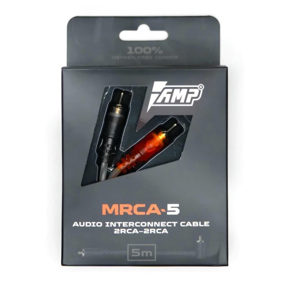 AMP MRCA-5 Межблочный кабель. Медь OFC (5 м)