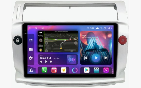 FarCar s400 2K для Citroen C4 на Android (BX3036M)