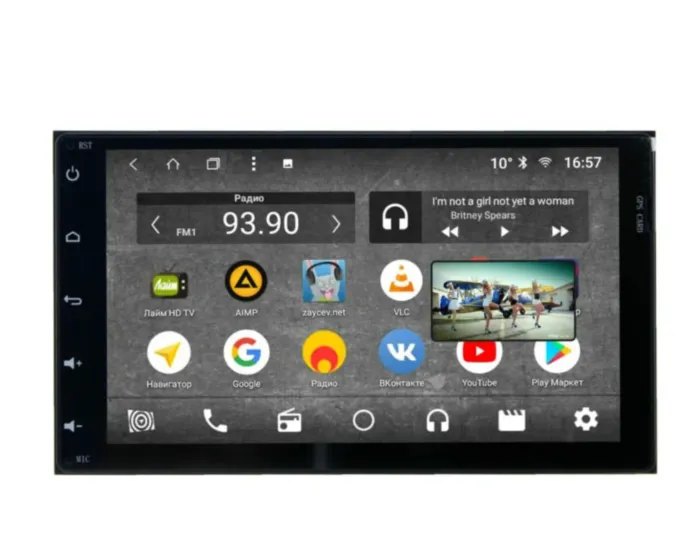 Магнитола для Toyota Corolla 2017-2019 Parafar на Андроид 7.1.1 PF691K