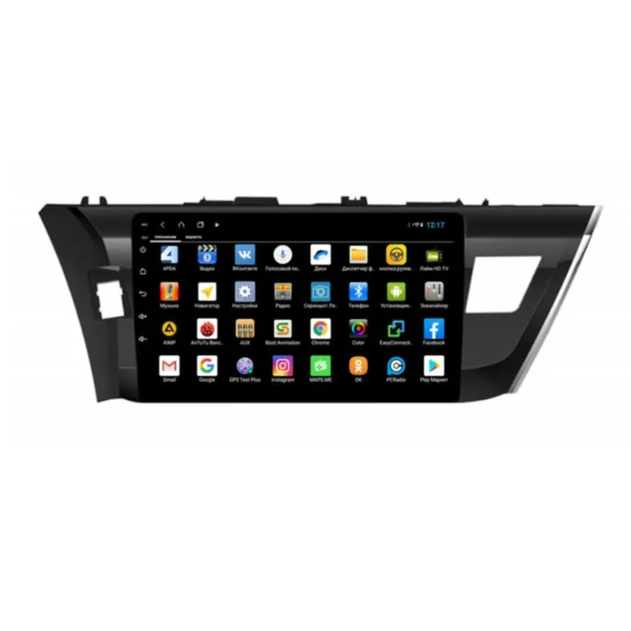 Магнитола для Toyota Corolla 2013-2016 Parafar (cо встроенным модулем для подключения камер 360) на Андроид 13 PF307XHD360