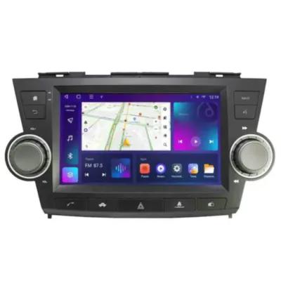 Магнитола для Toyota Highlander 2007-2013 Parafar на Андроид 10.0 PF035T4LUX1TRG
