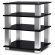 NorStone Square HiFi black glass/silver
