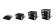 NorStone Square HiFi black glass/silver
