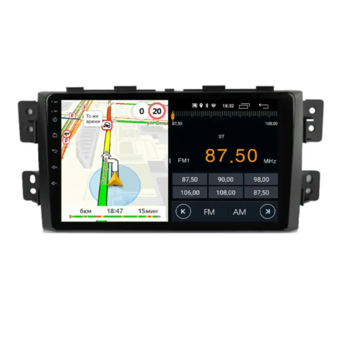 Магнитола для Kia Mohave 2008+ Parafar на Андроид 12.0 PF227LUX1RGx