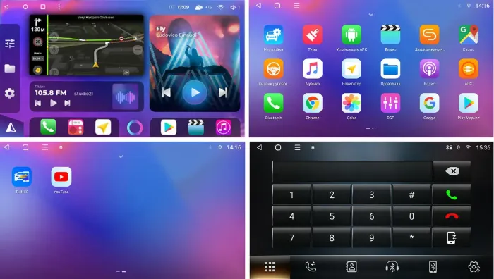 FarCar s400 2K для Mitsubishi L200 кондиционер на Android (XXL3075M)